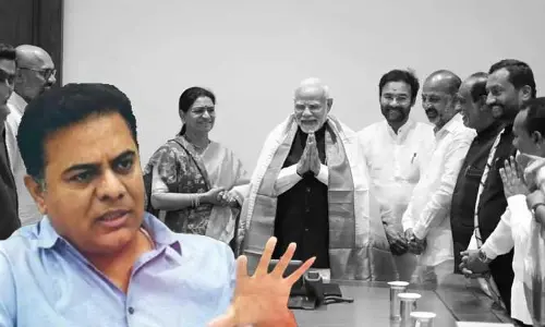 KTR: చోటే భాయ్‌కి వ్యూహకర్తగా.. కట్టర్ కాంగ్రెస్ కార్యకర్తలుగా! బీజేపీ నేతలపై కేటీఆర్ సెటైరికల్ ట్వీట్