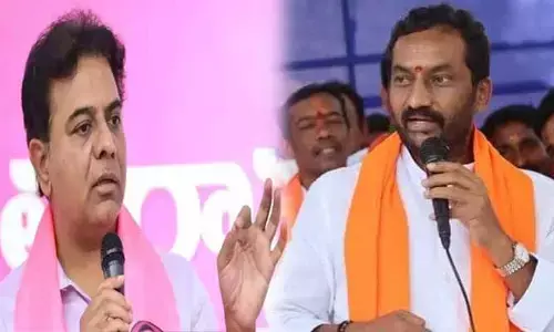 Raghunandan Rao: ‘కాంగ్రెస్ తో మేము కలిస్తే నీకీపాటికి చిప్పకూడే’.. కేటీఆర్ ట్వీట్ కు రఘునందన్ రావు కౌంటర్