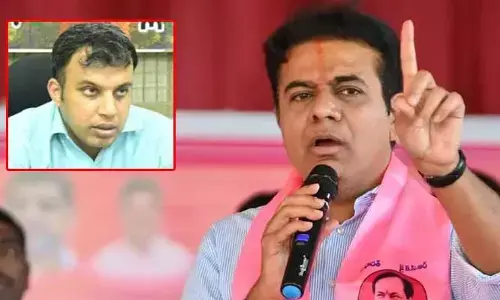 KTR: కలెక్టర్ పై వ్యాఖ్యల ఎఫెక్టు.. కేటీఆర్ పై ఐపీఎస్ అధికారుల సంఘం ఆగ్రహం