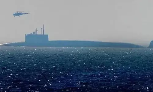 K4 nuclear: k4 బాలిస్టిక్ క్షిపణి పరీక్ష సక్సెస్.. ఐఎన్ఎస్ అరిఘాట్ నుంచి ప్రయోగం