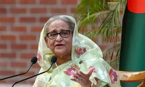 Sheikh Hasina: చిన్మోయ్ కృష్ణ దాస్‌ను వెంటనే రిలీజ్ చేయాలి.. బంగ్లాదేశ్ మాజీ ప్రధాని షేక్ హసీనా