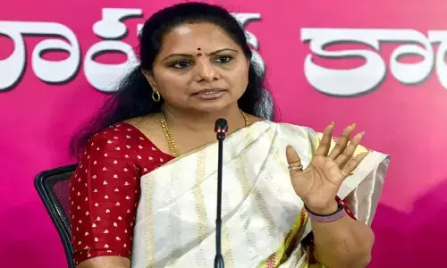 MLC Kavitha : కాంగ్రెస్ ప్రభుత్వాన్ని బీజేపీ నడిపిస్తోంది : ఎమ్మెల్సీ కవిత