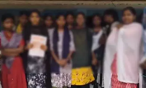 Nalgonda: నిడమనూరు ఆదర్శ పాఠశాలలో కీచక టీచర్!
