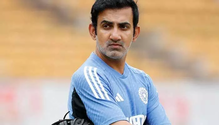Gautam Gambhir : భారత జట్టుతో కలవనున్న గంభీర్ Gautam Gambhir : భారత జట్టుతో కలవనున్న గంభీర్
