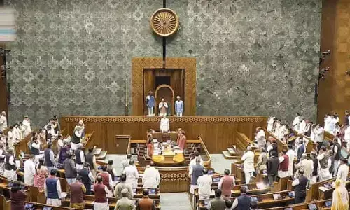 Parliament : రాజ్యాంగంపై 13, 14 తేదీల్లో లోక్‌సభలో, 16, 17 తేదీల్లో రాజ్యసభలో చర్చ
