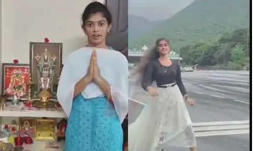 Tirumala : తిరుమలలో కిస్సిక్ సాంగ్ రీల్ పై యువతి క్షమాపణలు