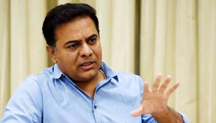 KTR: కోటి అబద్ధాల రేవంత్ .. ఆడ బిడ్డలను కోటిశ్వరులను చేస్తావా?.. కేటీఆర్ సంచలన ట్వీట్ KTR: కోటి అబద్ధాల రేవంత్ .. ఆడ బిడ్డలను కోటిశ్వరులను చేస్తావా?.. కేటీఆర్ సంచలన ట్వీట్