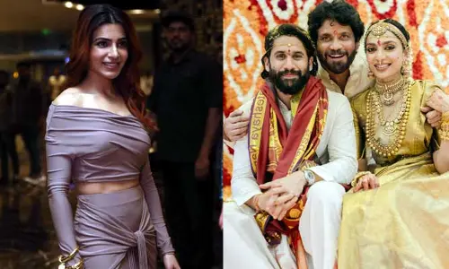 Samantha: పెళ్లితో ఒక్కటైన చైతన్య, శోభిత.. వాట్ ఎ జర్నీ అంటూ ఫొటోస్ షేర్ చేసిన సమంత