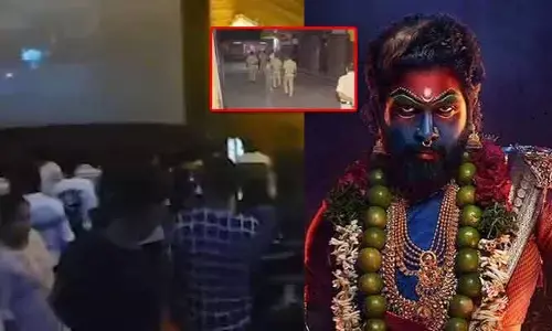 పుష్పా-2 షోలో కలకలం.. పెప్పర్ స్ప్రేతో హల్ చల్ చేసిన యువకుడు