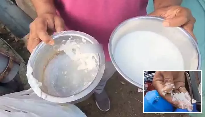 Adulterated Milk: రాష్ట్రంలో కల్తీ పాల కలకలం.. యూరియా, రసాయనాలు కలిపి అమ్మేస్తున్న కేటుగాళ్లు Adulterated Milk: రాష్ట్రంలో కల్తీ పాల కలకలం.. యూరియా, రసాయనాలు కలిపి అమ్మేస్తున్న కేటుగాళ్లు