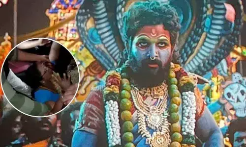 Pushpa-2:‘పుష్ప-2 మూవీ ఎఫెక్ట్’.. థియేటర్లలో మహిళలకు పూనిన అమ్మవారు(వీడియో వైరల్)
