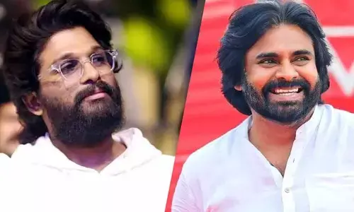 అల్లు అర్జున్ చేసిన పనికి పవన్ ఫ్యాన్స్ ఫుల్ హ్యాపీ.. వీడియో వైరల్