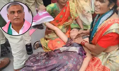 Harish Rao: ఆశాలను పోలీసులు ఇష్టారీతిన కొట్టడం దుర్మార్గం.. హరీశ్‌రావు ఫైర్