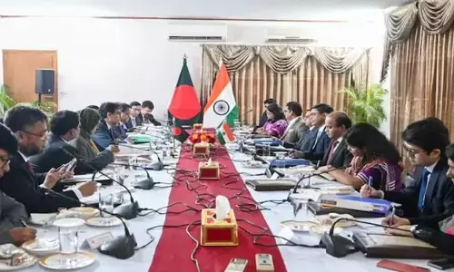 Bangladesh: బంగ్లాదేశ్ విదేశాంగ అధికారులతో భారత్ చర్చలు