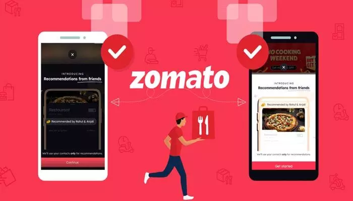 Zomato: జొమాటో యూజర్లకు గుడ్ న్యూస్.. కొత్త ఫీచర్ తీసుకొచ్చిన సంస్థ..! Zomato: జొమాటో యూజర్లకు గుడ్ న్యూస్.. కొత్త ఫీచర్ తీసుకొచ్చిన సంస్థ..!