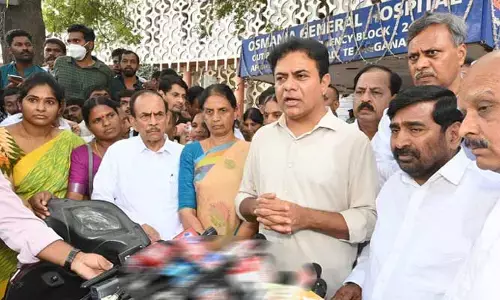 KTR : ఆశాలపై చేయి చేసుకున్న పోలీసులను డిస్మిస్ చేయాలి: కేటీఆర్ డిమాండ్