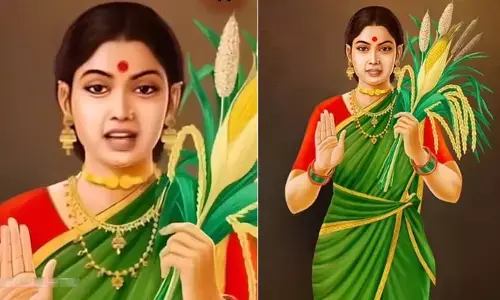Telangana Thalli: నిజంగా తెలంగాణ తల్లే మాట్లాడుతోందా? ఏఐ టెక్నాలజీ వీడియో వైరల్ (వీడియో)