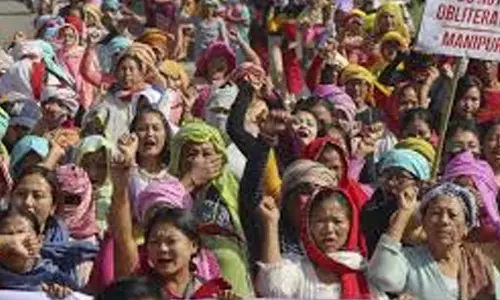 Manipur: ‘అఫ్సా’ చట్టాన్ని రద్దు చేయాలి.. మణిపూర్‌లో భారీ ర్యాలీ