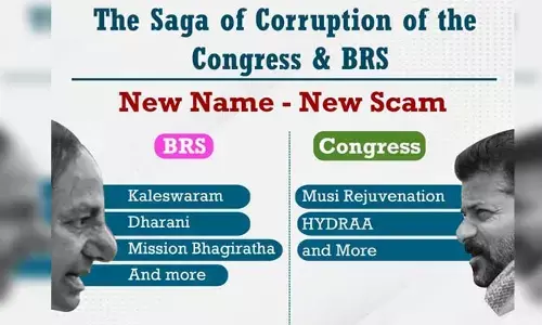 BJP: అవినీతిలో బీఆర్ఎస్, కాంగ్రెస్ ఒక్కటే.. కిషన్ రెడ్డి సంచలన ట్వీట్