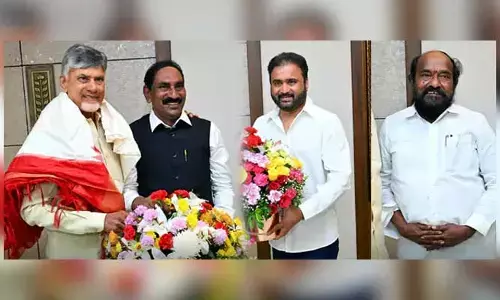 AP News : సీఎం చంద్రబాబును కలిసిన రాజ్యసభ అభ్యర్థులు