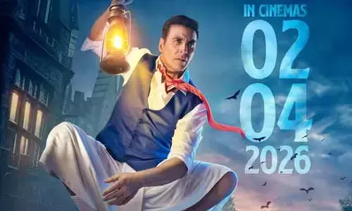 Akshay Kumar: ‘మా హారర్ కామెడీ భూత్ బంగ్లా సెట్లోకి ఎంట్రీ ఇచ్చాం’: బాలీవుడ్ అగ్ర హీరో (పోస్టర్)