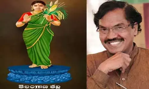 Suddala Ashok Teja : తెలంగాణ తల్లి విగ్రహంలో మా అమ్మ కనిపించింది : సుద్దాల అశోక్ తేజా