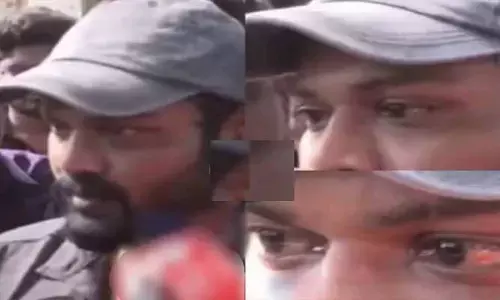 Manchu Manoj: మోహన్‌బాబు ఇంటి వద్ద జర్నలిస్టుల ఆందోళన.. కన్నీళ్లుపెడుతూ మనోజ్ కీలక వ్యాఖ్యలు
