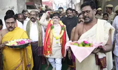Minister Ponnam : ముత్యాలమ్మ విగ్రహ పునః ప్రతిష్ఠ వేడుకలో మంత్రి పొన్నం