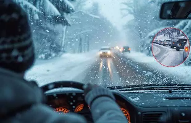 Safe driving : మంచు కురుస్తున్నప్పుడు జర్నీ చేస్తున్నారా..? ఈ జాగ్రత్తలు తీసుకోవాల్సిందే! Safe driving : మంచు కురుస్తున్నప్పుడు జర్నీ చేస్తున్నారా..? ఈ జాగ్రత్తలు తీసుకోవాల్సిందే!