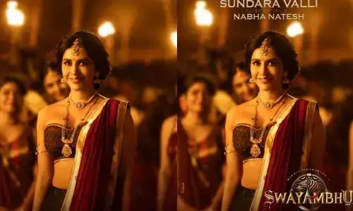 Nabha Natesh: ‘స్వయంభూ’లో నభా నటేష్ కొత్త లుక్..!
