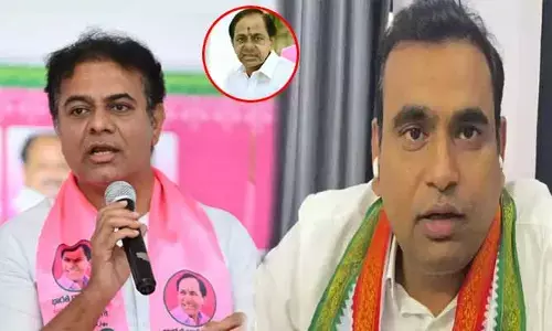 Congress fire on KTR letter: రాహుల్ కు కేటీఆర్ లేఖ.. కాంగ్రెస్ ఫైర్