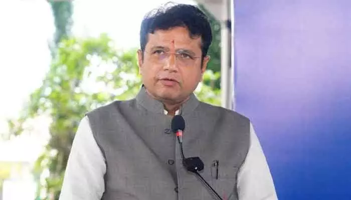 రూ.453 కోట్లతో ఐటీపీ ఏరో ఇండియా ప్లాంట్కు మంత్రి శ్రీధర్ బాబు భూమిపూజ రూ.453 కోట్లతో ఐటీపీ ఏరో ఇండియా ప్లాంట్కు మంత్రి శ్రీధర్ బాబు భూమిపూజ