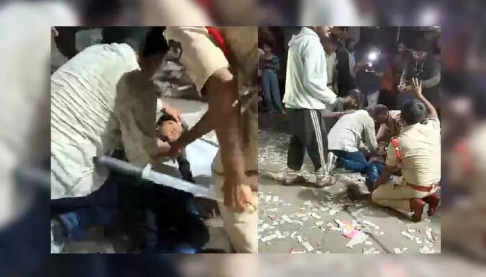 Sandhya Theatre stampede : సంధ్య థియేటర్ తొక్కిసలాట ఘటన.. బాలుడి పరిస్థితి విషమం Sandhya Theatre stampede : సంధ్య థియేటర్ తొక్కిసలాట ఘటన.. బాలుడి పరిస్థితి విషమం