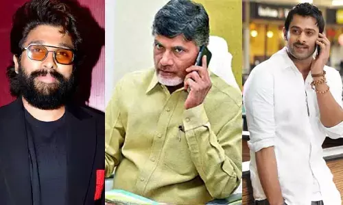అల్లు అర్జున్‌కు పరామర్శల వెల్లువ.. చంద్రబాబు, ప్రభాస్‌ ఫోన్
