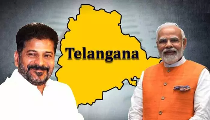 కేంద్రంతో కలుపుగోలుగా..! రాష్ట్ర ప్రయోజనాలే లక్ష్యంగా భేషజాలు పక్కన పెట్టిన సీఎం కేంద్రంతో కలుపుగోలుగా..! రాష్ట్ర ప్రయోజనాలే లక్ష్యంగా భేషజాలు పక్కన పెట్టిన సీఎం
