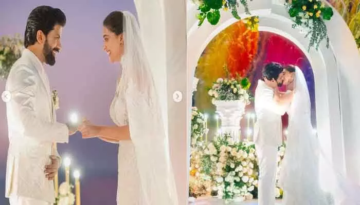Keerthy Suresh: క్రిస్టియన్ పద్ధతిలో పెళ్లి.. నాన్న రియాక్షనిదే.. కీర్తి సురేశ్ కామెంట్స్ వైరల్ Keerthy Suresh: క్రిస్టియన్ పద్ధతిలో పెళ్లి.. నాన్న రియాక్షనిదే.. కీర్తి సురేశ్ కామెంట్స్ వైరల్