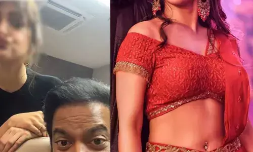దెబ్బలు పడతాయంటూ ప్రముఖ నటుడికి గట్టి వార్నింగ్ ఇస్తున్న యంగ్ బ్యూటీ.. (వీడియో)