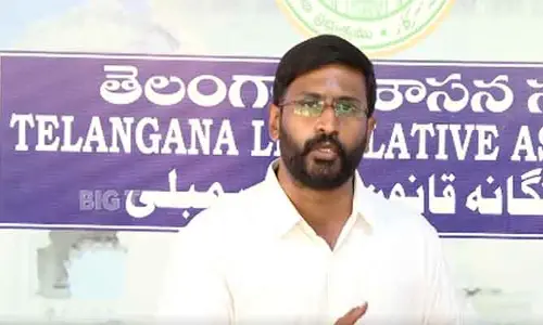 MLC Balmuri : తప్పు చేసినందుకే కేటీఆర్ కు జైలు భయం : ఎమ్మెల్సీ బల్మూరి