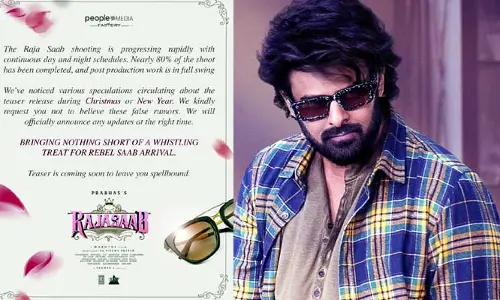 Prabhas: రాజాసాబ్ పోస్ట్ పోన్.. క్లారిటీ ఇస్తూ అఫీషియల్ నోట్ రిలీజ్ చేసిన మేకర్స్