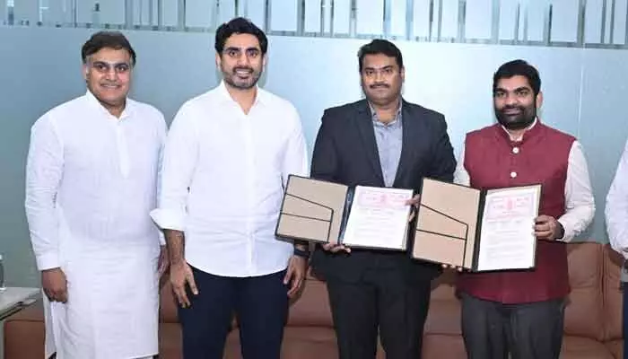 AP Govt: 3 ప్రధాన సంస్థలతో ప్రభుత్వం కీలక ఒప్పందాలు AP Govt: 3 ప్రధాన సంస్థలతో ప్రభుత్వం కీలక ఒప్పందాలు