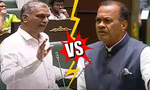 TG Assembly: హరీశ్‌రావు డిప్యూటీ ఫ్లోర్ లీడరా..? అసెంబ్లీలో మంత్రి కోమటి రెడ్డి హాట్ కామెంట్స్