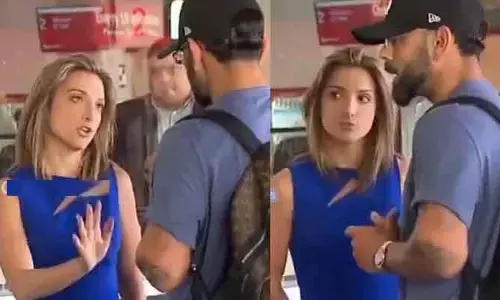 Virat Kohli : ఎయిర్ పోర్టులో విరాట్ కోహ్లి వాగ్వాదం!
