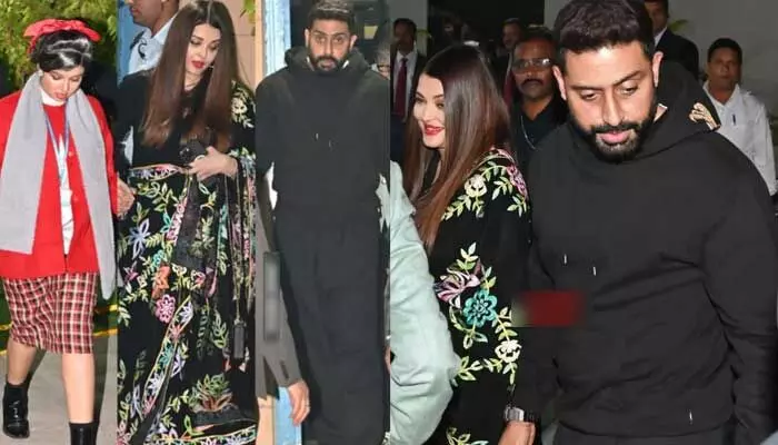 Aish- Abhishek: విడాకుల రూమర్స్: ఆ వేడుకలో ఐశ్వర్య దంపతుల సందడి.. ఫొటోలు వైరల్ Aish- Abhishek: విడాకుల రూమర్స్: ఆ వేడుకలో ఐశ్వర్య దంపతుల సందడి.. ఫొటోలు వైరల్