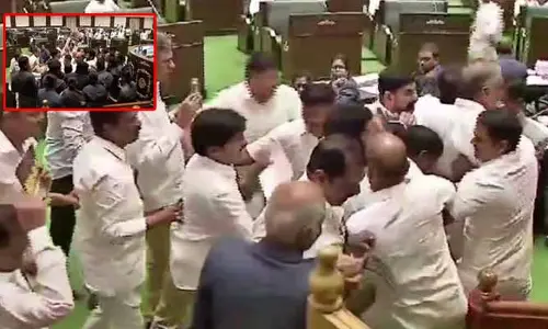 BRS: అసెంబ్లీలో బీఆర్ఎస్ హంగామా