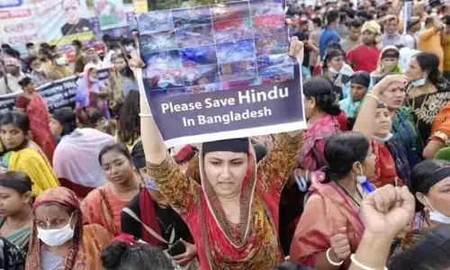 Hindus : 2024లో హిందువులపై హింస.. బంగ్లాదేశ్‌లో 2,200 కేసులు, పాకిస్తాన్‌లో 112 కేసులు
