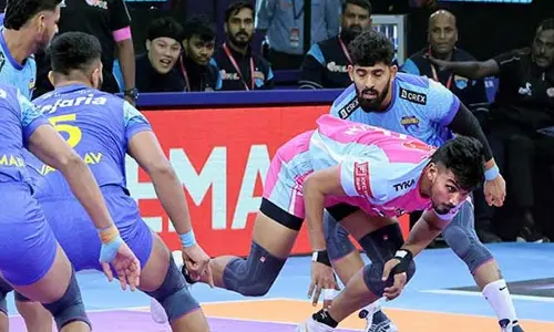 PKL 11:ప్లే ఆఫ్స్‌కు జైపూర్ పింక్ పాంథర్స్.. రేసు నుంచి పుణెరి పల్టన్ ఔట్