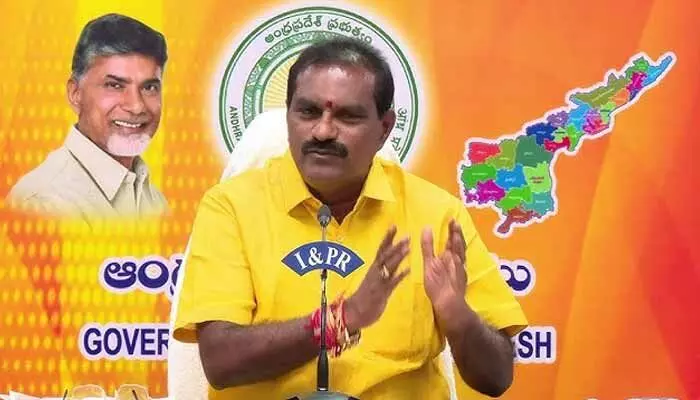 Minister Nimmala: సాగునీటి సంఘాల ఎన్నికల్లో 100% స్ట్రైక్ రేట్.. ఇది నిజమైన రైతు ప్రభుత్వం! Minister Nimmala: సాగునీటి సంఘాల ఎన్నికల్లో 100% స్ట్రైక్ రేట్.. ఇది నిజమైన రైతు ప్రభుత్వం!