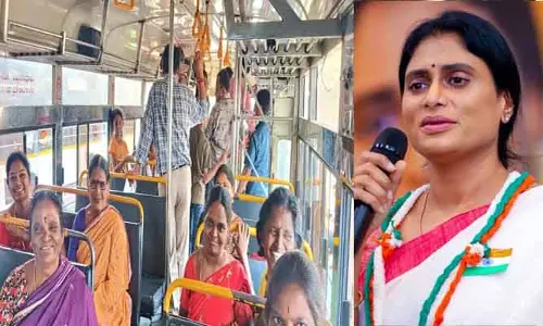 YS Sharmila : మహిళలకు ఫ్రీ బస్ పథకం అమలుపై కూటమి కాలయాపన : వైఎస్ షర్మిల ధ్వజం