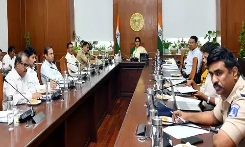 CS Review: ఉపరాష్ట్రపతి రెండు రోజుల పర్యటన..500 మంది రైతులతో ముఖాముఖి.. సీఎస్ సమీక్ష