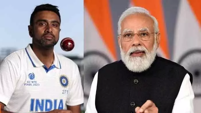 Prime Minister Modi : అశ్విన్ పై ప్రధాని మోడీ ప్రశంసలు Prime Minister Modi : అశ్విన్ పై ప్రధాని మోడీ ప్రశంసలు